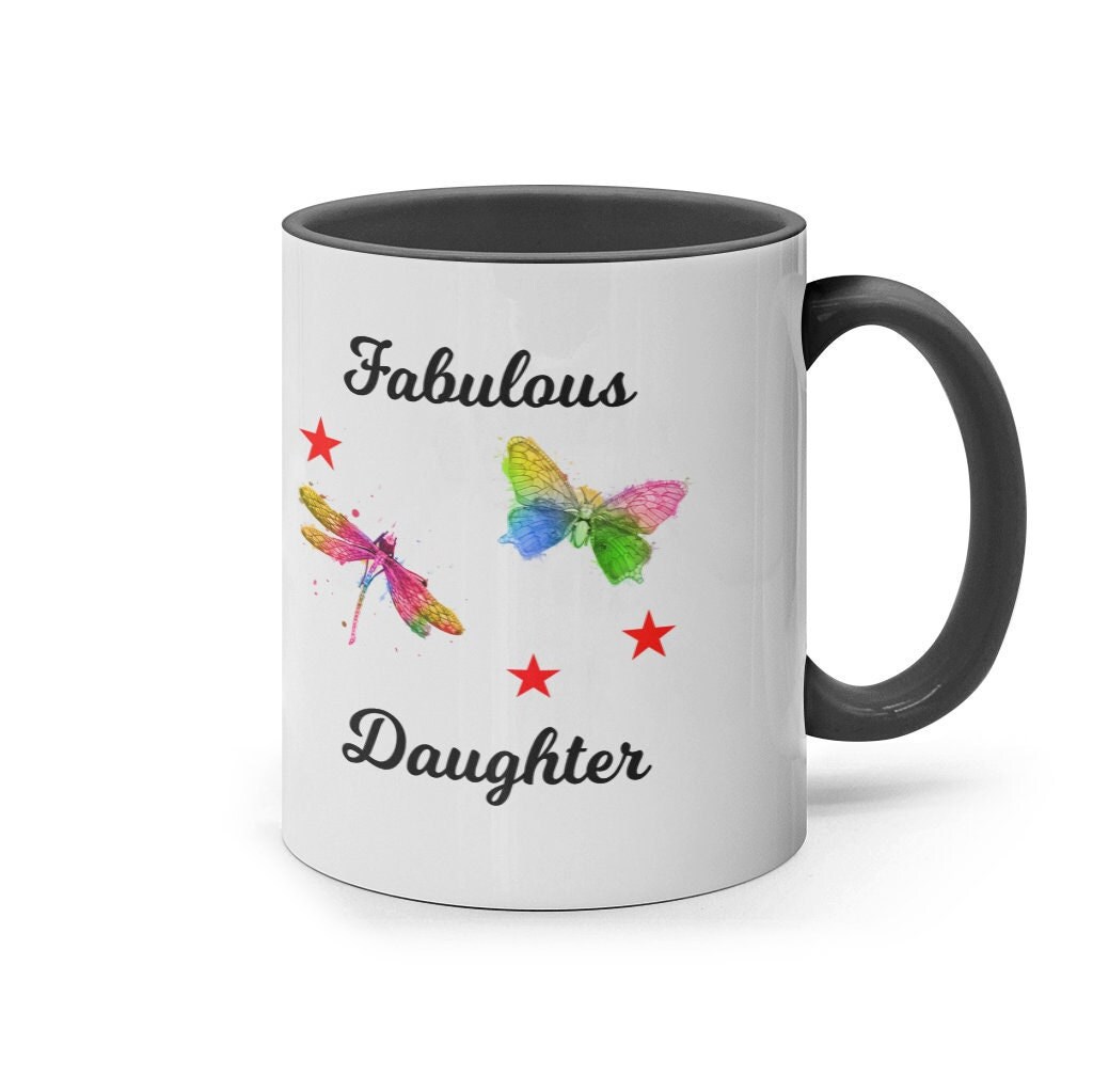 Daughter Mug Fabulous Daughter Coffee Mug Gift for - Etsy Daughter Mug Fabulous Daughter Coffee Mug Gift for - Etsy