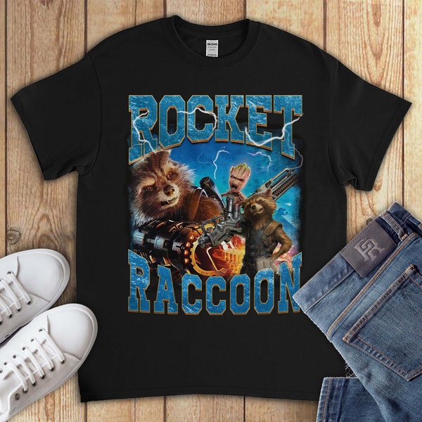 Star-lord Guardians of the Galaxy Unisex Rocket Raccoon T-Shirt V-Neck Tshirt Sweatshirt Hoodies Tank Top For Men Women Kids Toddler