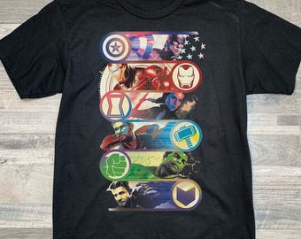 Captain America Iron Man Avenger Superhero Unisex T-Shirt Sweatshirt Hoodies Tank Top For Men Women Kids Toddler, Comic Fan Tshirt