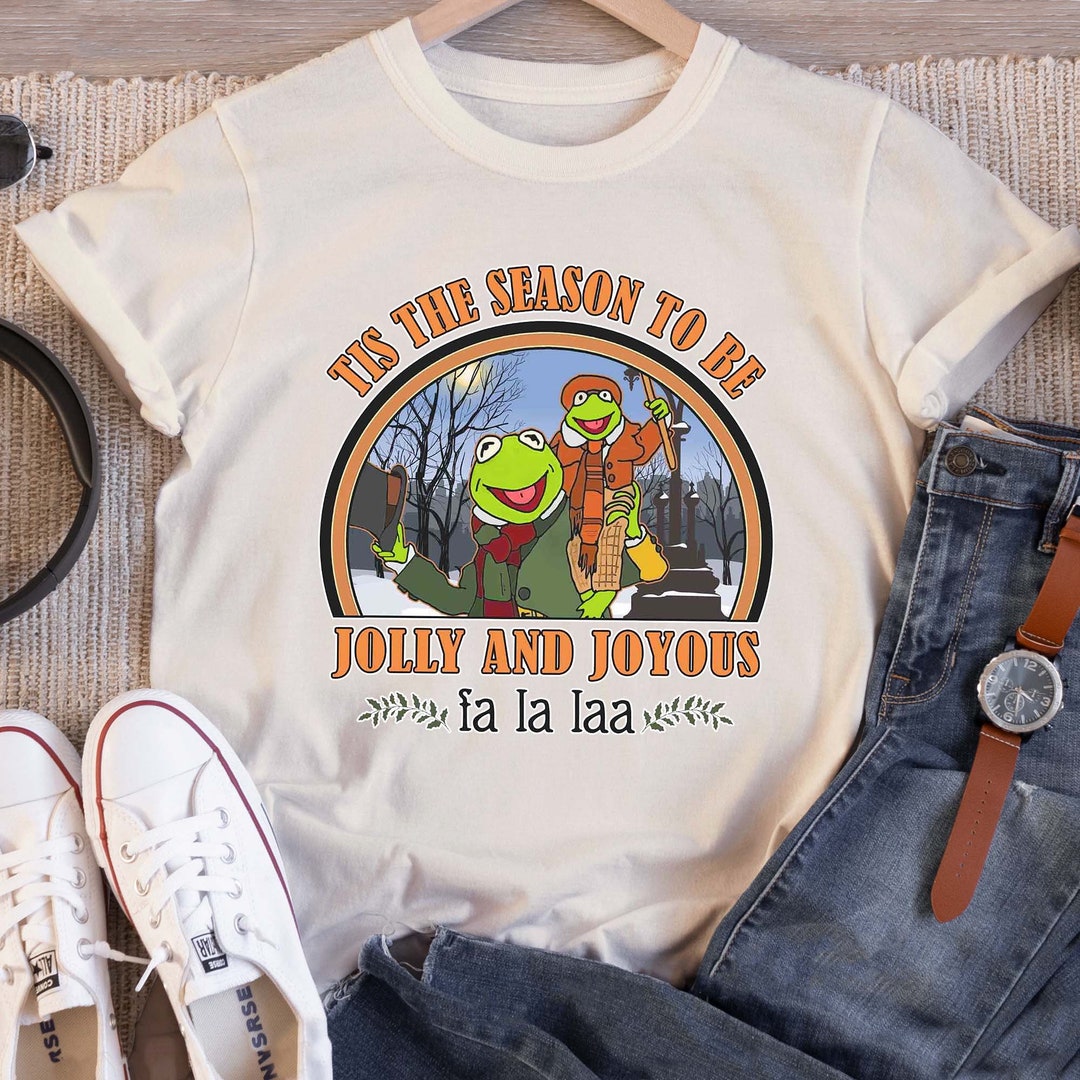 Muppet Christmas Carol Kermit the Frog and Tiny Tim Tis the Etsy