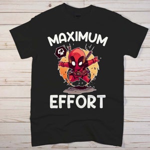 Deadpool Maximum Effort Sweatshirt Marvel Comics Merch