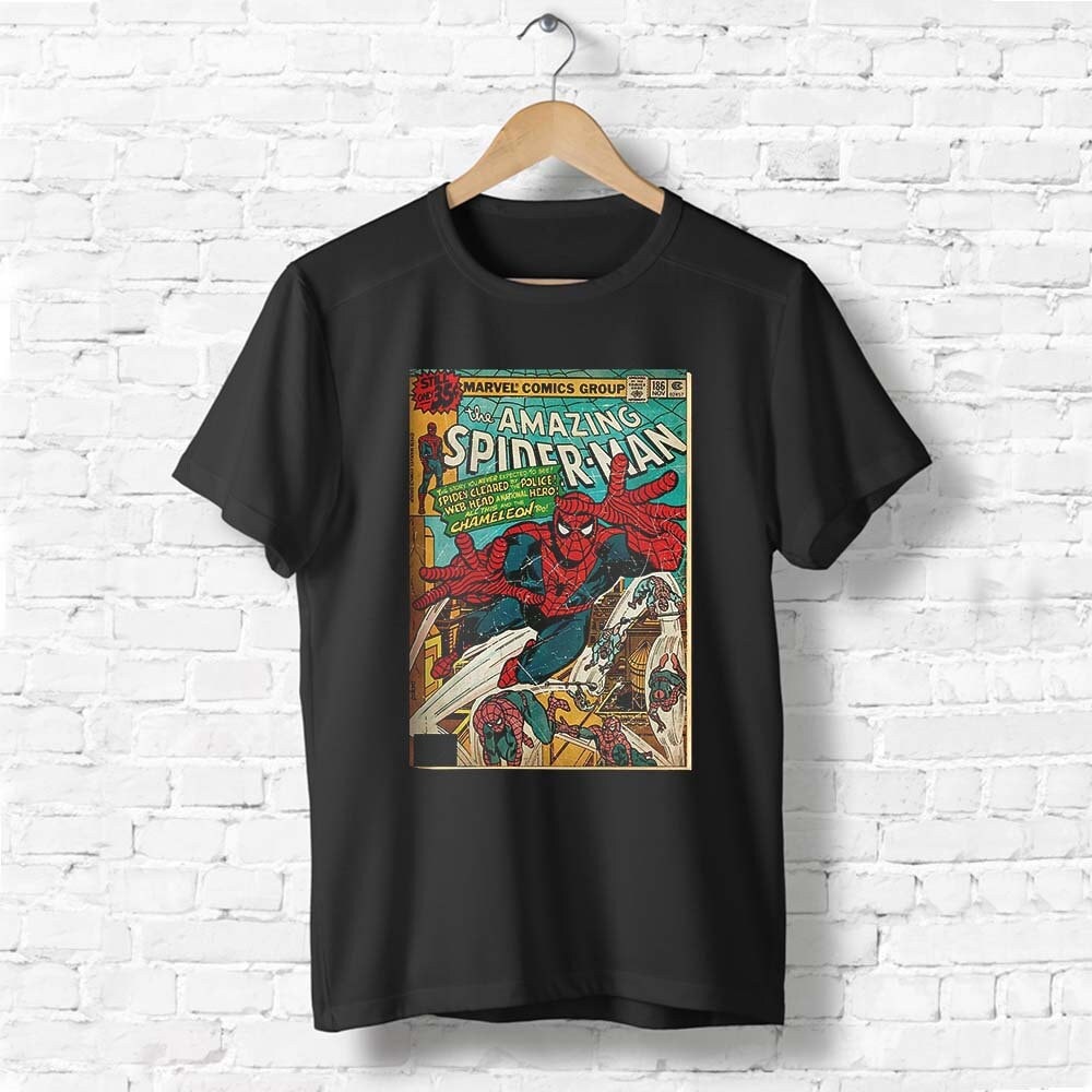 Vintage Spiderman Shirt - Etsy