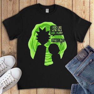 We&#39;re On A Shirt Funny Rick and Morty Unisex Gift T-Shirt V-Neck Sweatshirt Hoodie Tank Top For Men Women Kids T-shirt