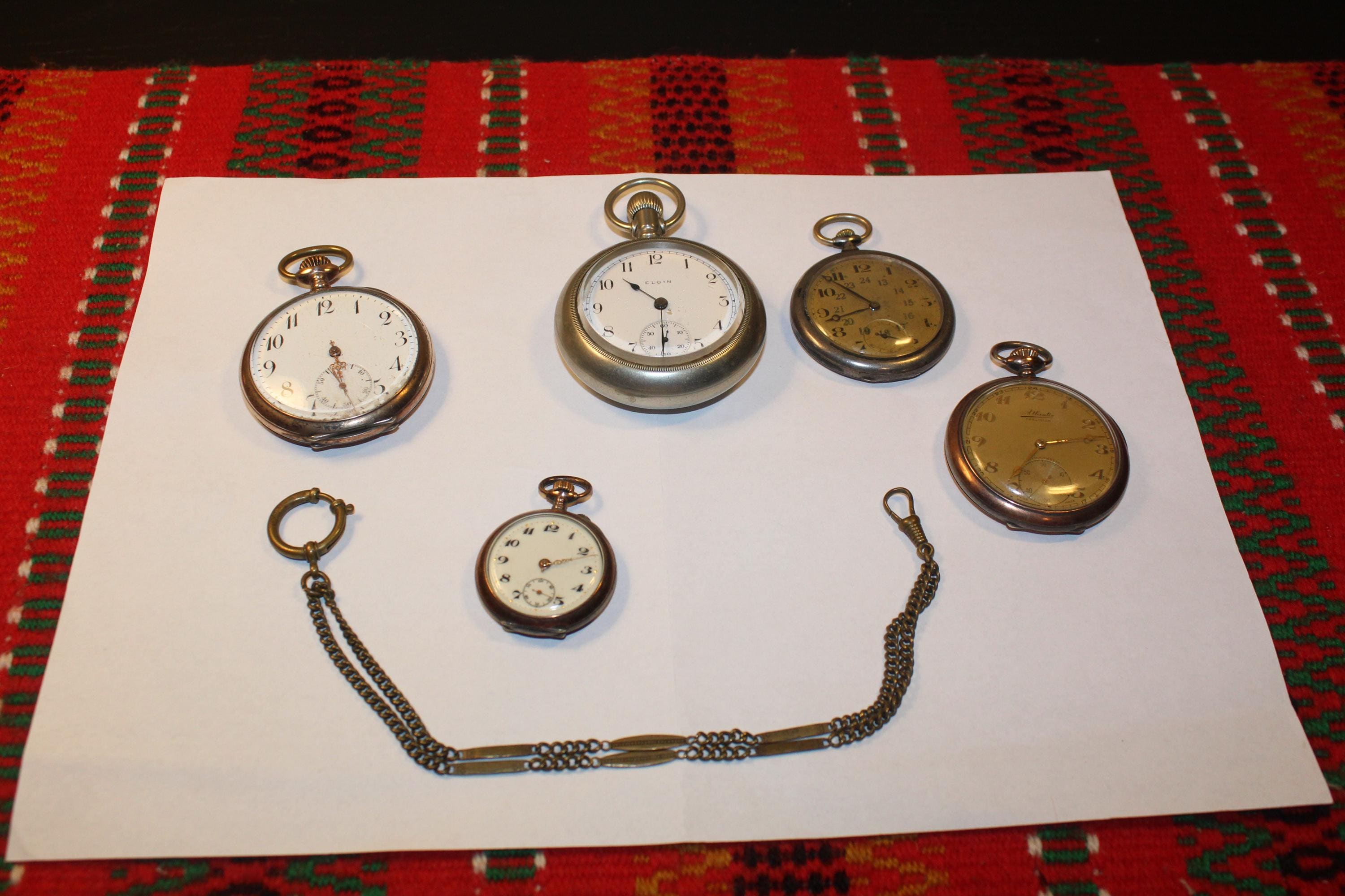 Elgin pocket watch case - Etsy 日本