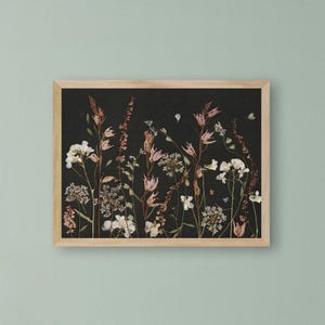 pressed flower herbarium