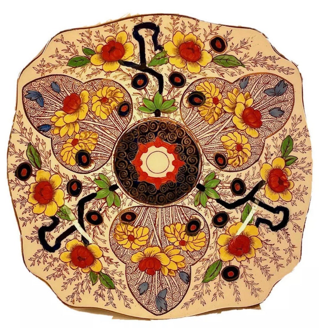 Vintage Royal Staffordshire Cairo Plate Pattern #8920 - Etsy
