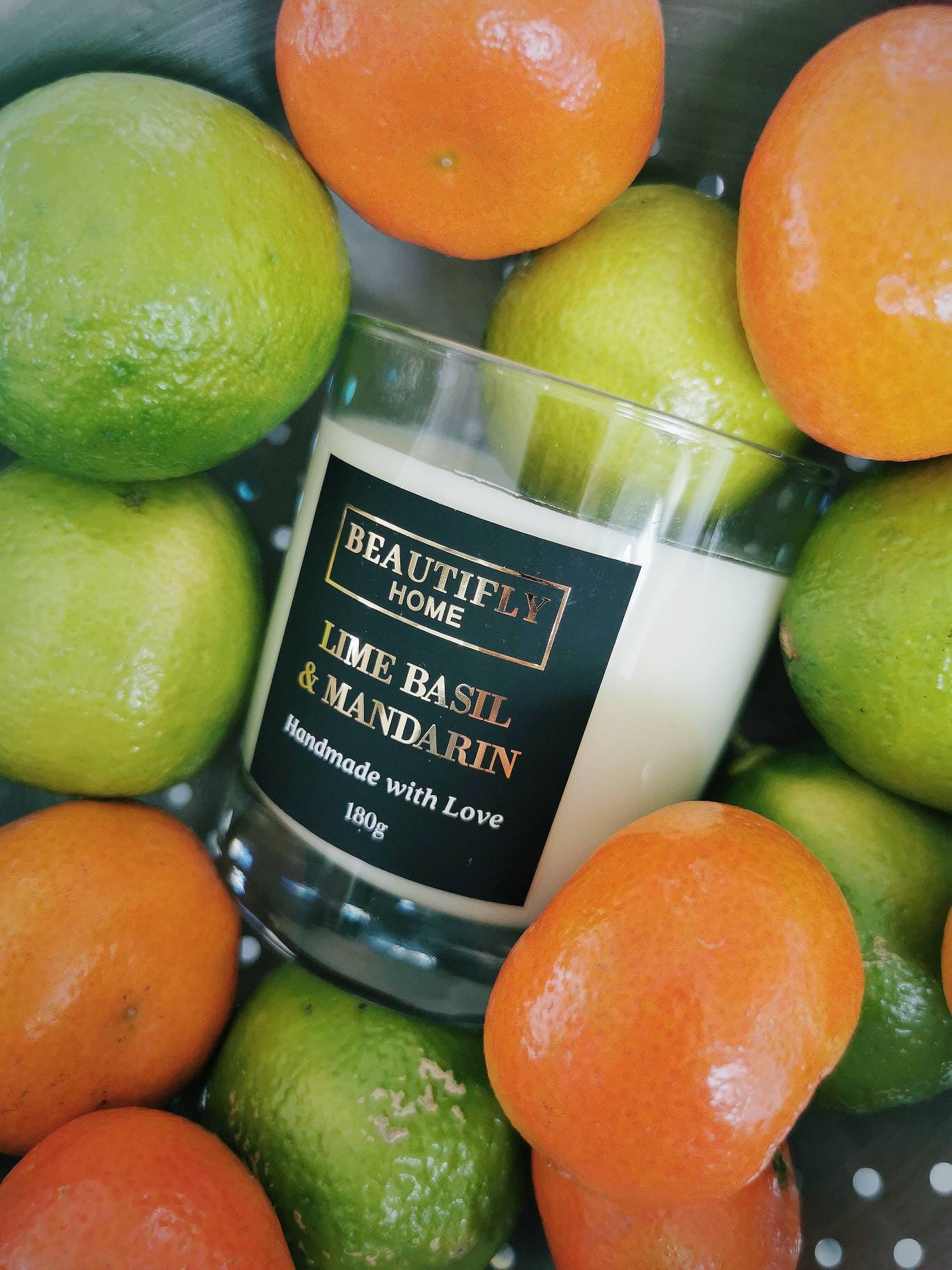 Jo Malone Lime Lime And Mandarin Candle Lime Basil Mandarin Candle