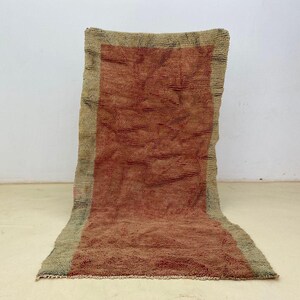 Tapis berbère vintage en laine - Tapis bohème marocain tissé à la main