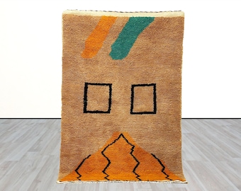 Alfombra marroquí: acogedora decoración bohemia y chic (hecha a mano en lana y algodón)