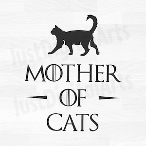 猫の母 - デジタルダウンロード、即時ダウンロード、svg、png、jpg を含む