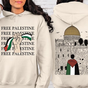 PALESTINE FUNDRAISER - 75% of all profits go to Palestine - Palestine Hoodie, Al Aqsa Hoodie, Free Palestine Hoodie, Pro Palestine Protest