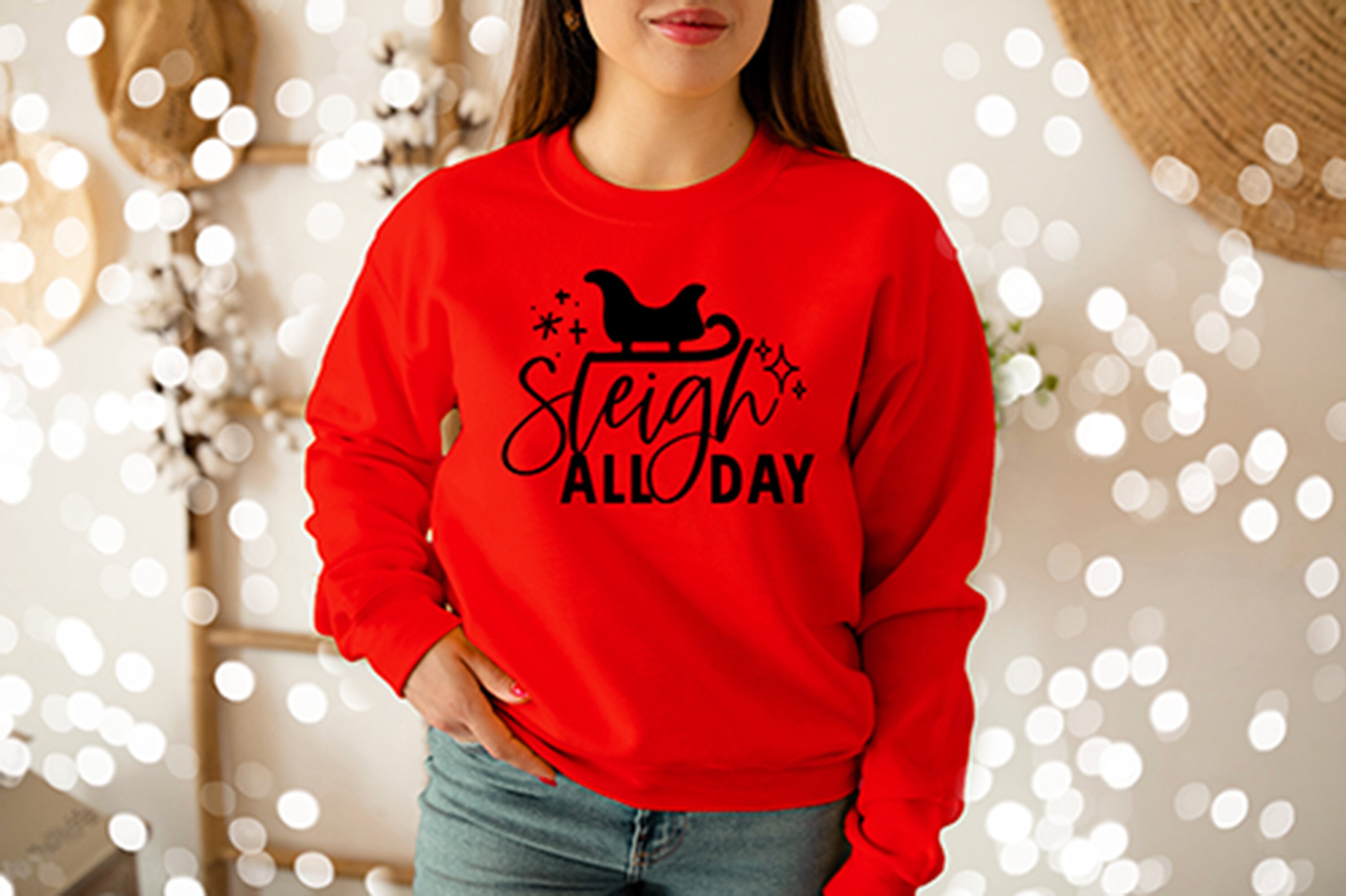 Sleigh all clearance day christmas sweater
