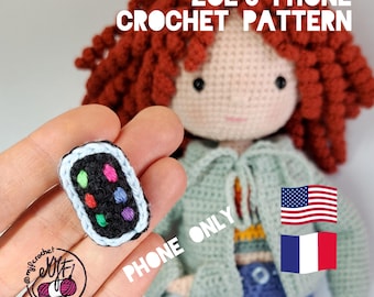 ZOE'S PHONE crochet PATTERN