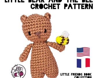 Little BEAR and the BEE crochet PATTERN