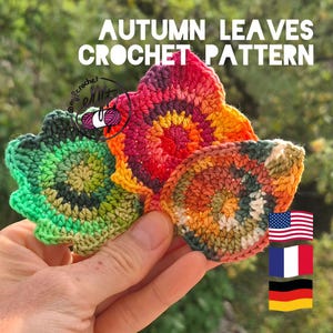 Patron au crochet FEUILLES d'AUTOMNE