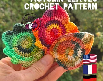 Patron au crochet FEUILLES d'AUTOMNE