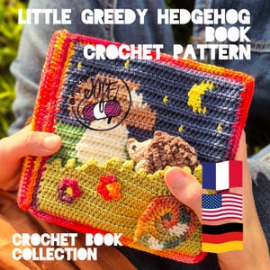 Kleines gieriges IGELBUCH, Häkelanleitung
