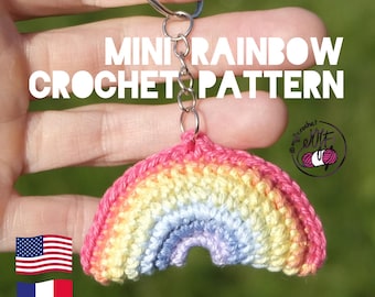 MINI RAINBOW crochet PATTERN