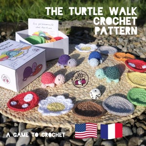 THE TURTLE WALK crochet pattern