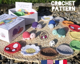 THE TURTLE WALK crochet pattern