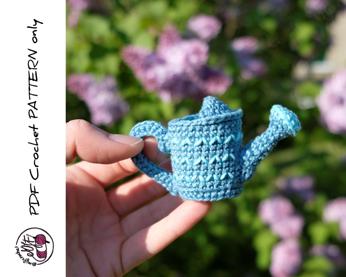 WATERING CAN Crochet Pattern Etsy