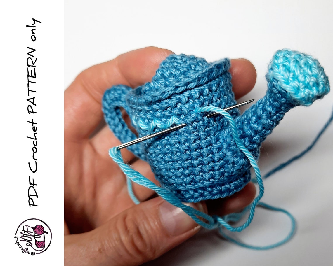 WATERING CAN Crochet Pattern Etsy