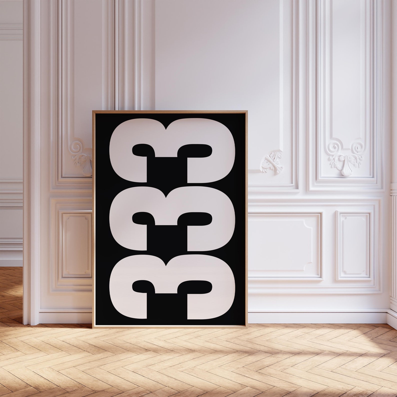 Angel Number 333 Print Poster Instant Digital Download, Angel Number ...
