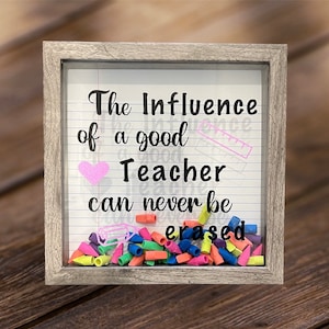 Teacher Shadow Box