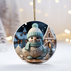 Snowman ornament