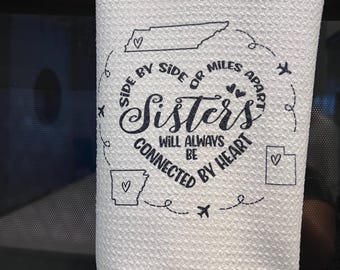 Connected by Heart Kitchen Towel