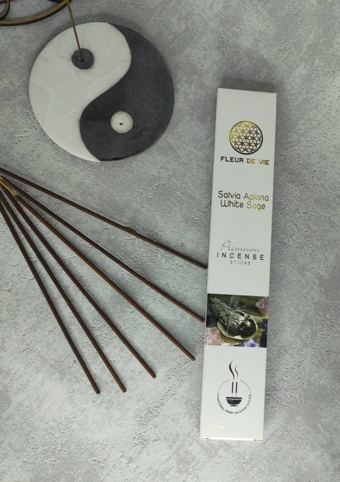 Encens en Bâton Fleur de Vie Sauge Blanche