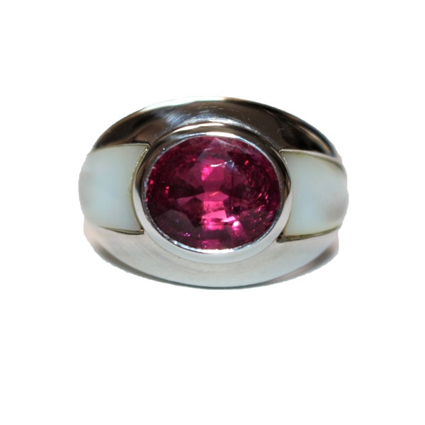 Bague MAUBOUSSIN rubellite