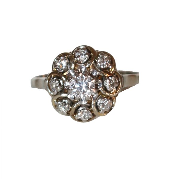 Bague Marguerite Diamants