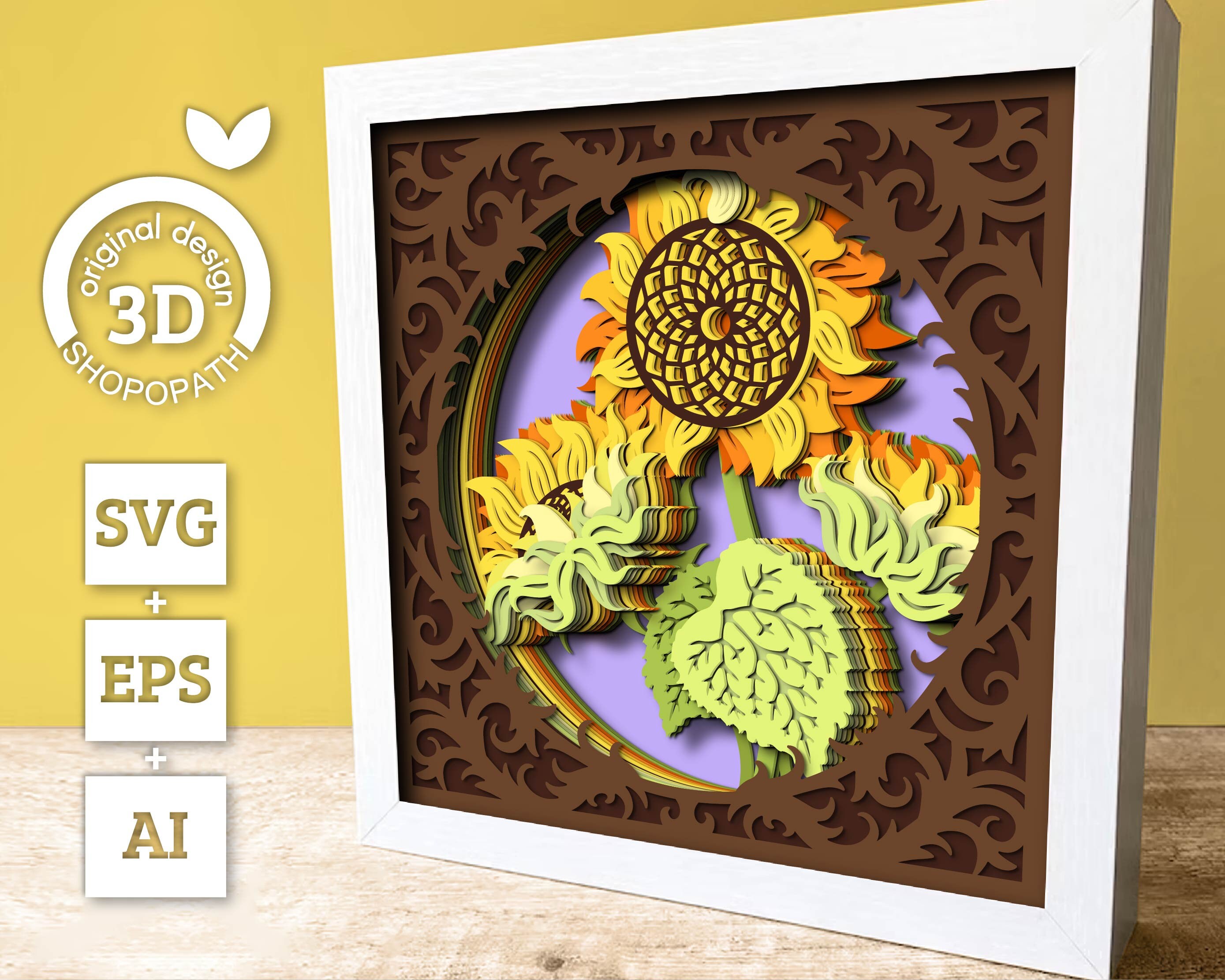 額装品/Sunflowers for Hope（デビット ホックニー） 額装品/Sunflowers for Hope（デビット ホックニー） DAVID