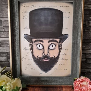 Victorian gentleman &#39;John&#39; print