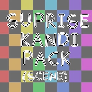 Custom Kandi Bracelet Pack, Ravewear, Rave Accessories 