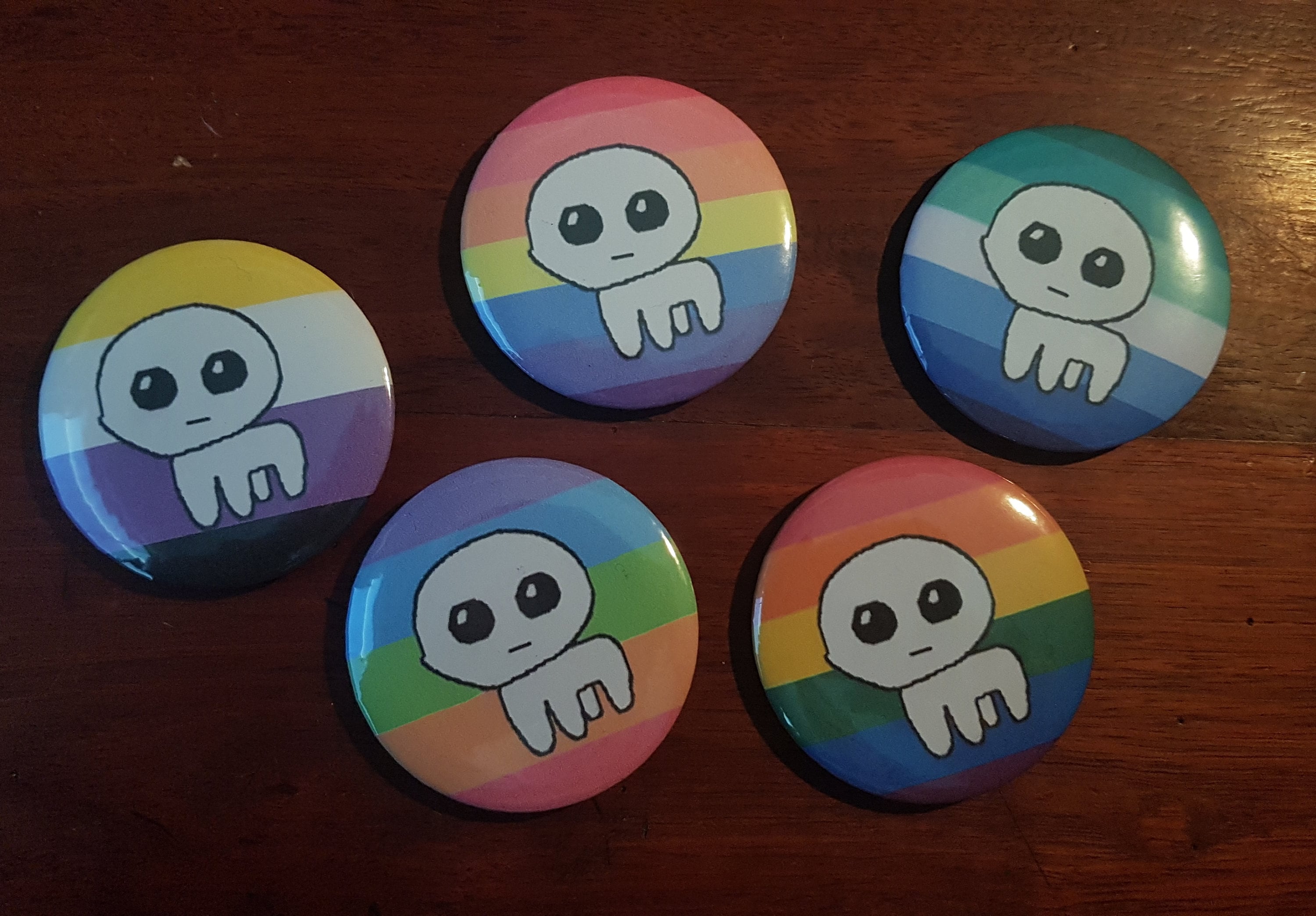 YIPEEE - TBH Autism Creature Pride Matt stickers - gay trans lesbian bi pan  intersex non binary genderfluid and more - TiredDotCom