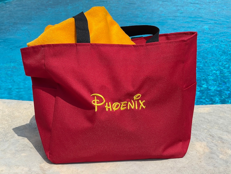 Daycare Diaper Tote Bag Personalized Daycare Tote Bag Travel Etsy