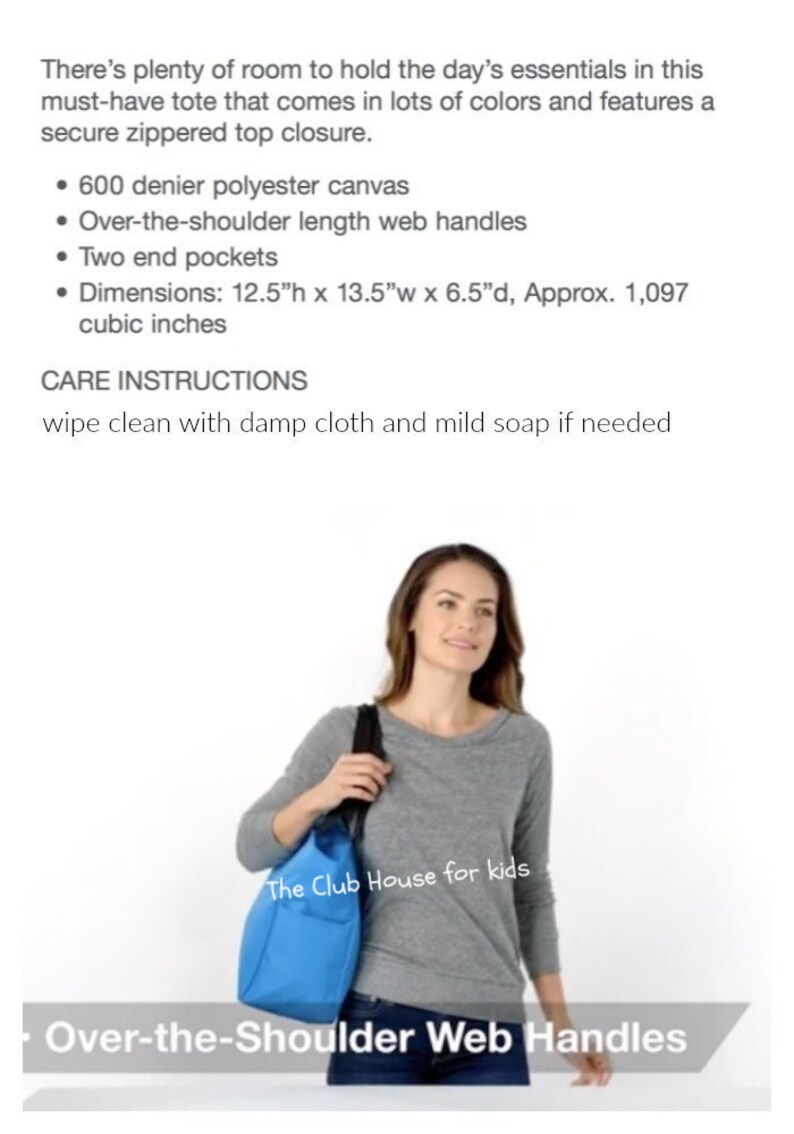 Daycare Diaper Tote Bag Personalized Daycare Tote Bag Travel Etsy