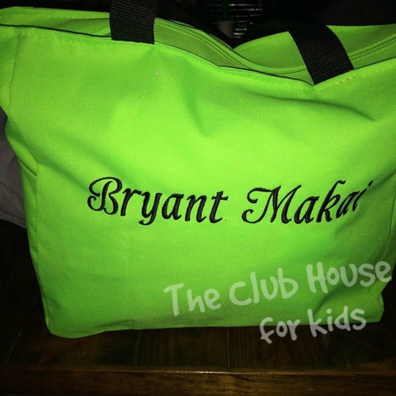 Daycare Diaper Tote Bag Personalized Daycare Tote Bag Travel Etsy