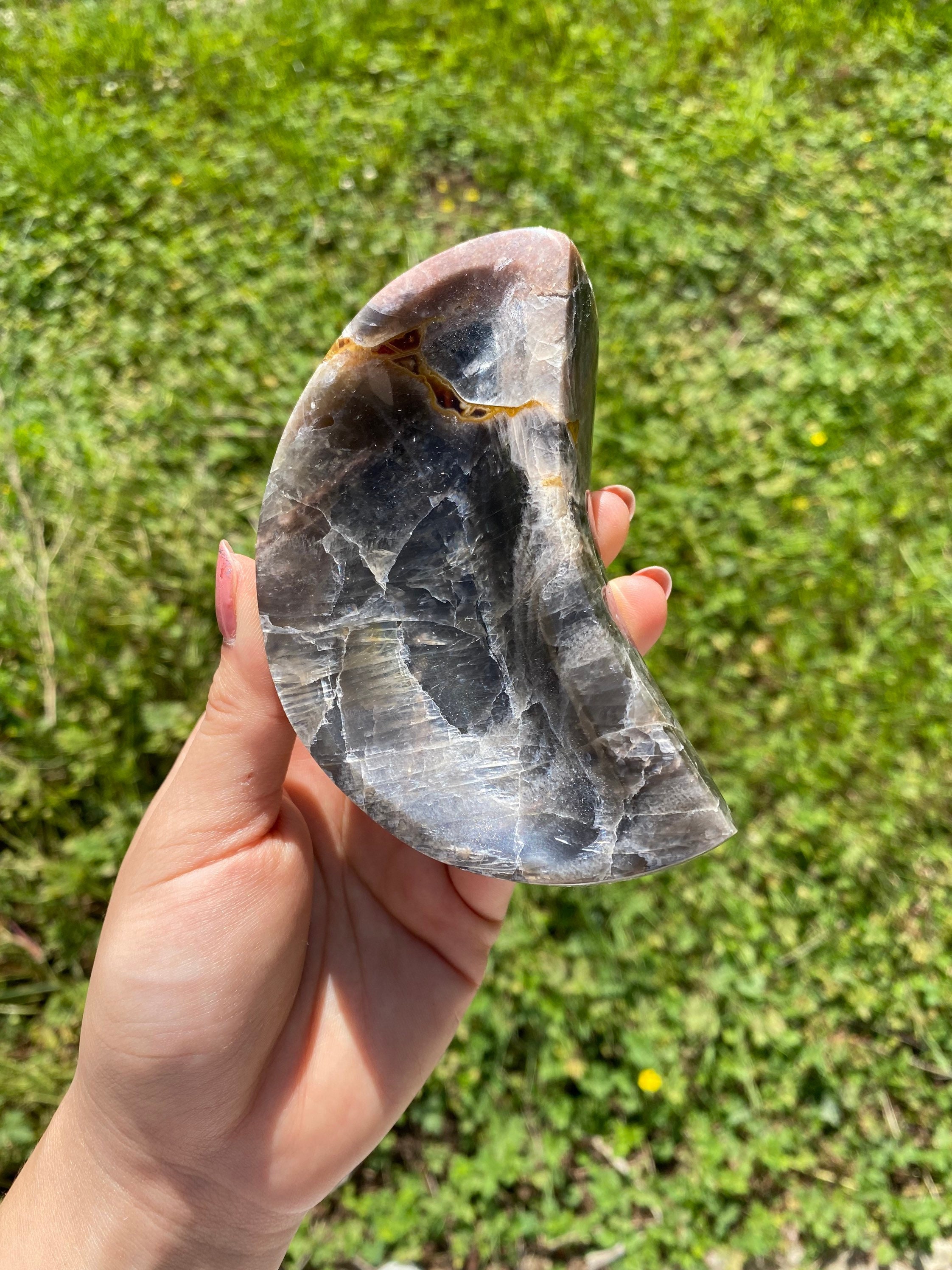 Black Moonstone Moon