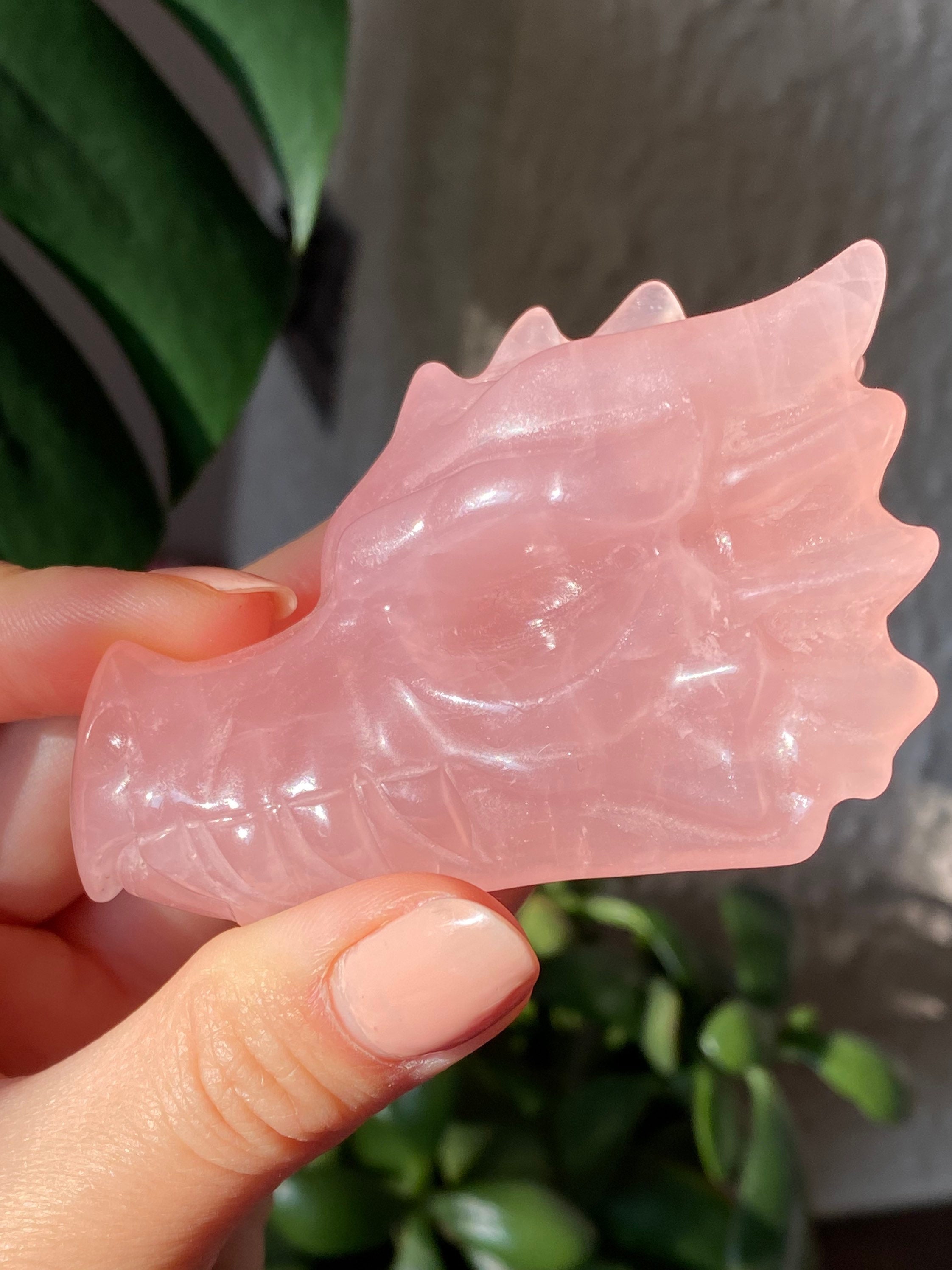 Quartz rose Dragon, Quartz