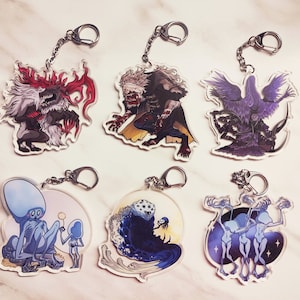 BLOODBORNE • Acrylic Keycharms