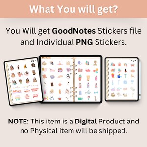 Self Care Digital Stickers Book for Goodnotes, PNG Files of Digital ...