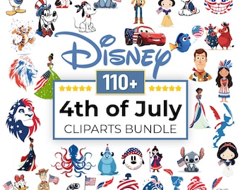 4th of July Clipart Bundle | Patriotic PNGs | Cute Independence Day Graphics | 300 DPI Transparent Files | Sublimation & Craft Use