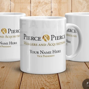 Personalized Pierce and Pierce Mug