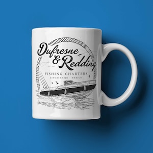 Dufresne & Redding Angeln Chartas Tasse