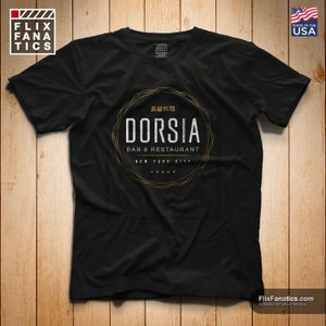 Dorsia Bar & Restaurant T-Shirt - Heavyweight shirt