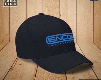 Encom International cap: Sci-Fi 80s Movie Fan Art Embroidered Logo