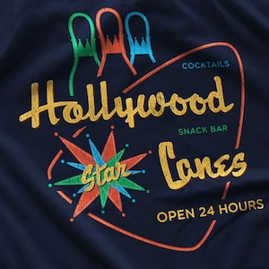 Hollywood Star Lanes T-Shirt image 1